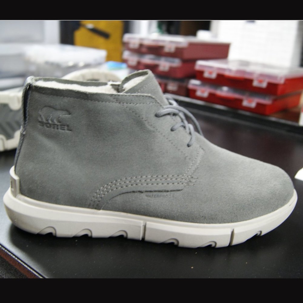 Sorel Mens Explorer Drift Waterproof Chukka Ankle Boots Gray Size 9M